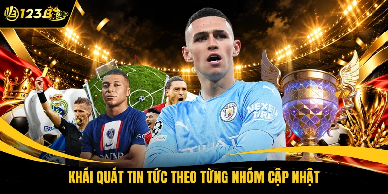 Khái quát tin tức theo từng nhóm cập nhật